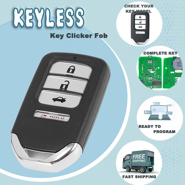 Replacement keyless entry remote car key chain ACJ932HK1210A for Honda Accord 2013