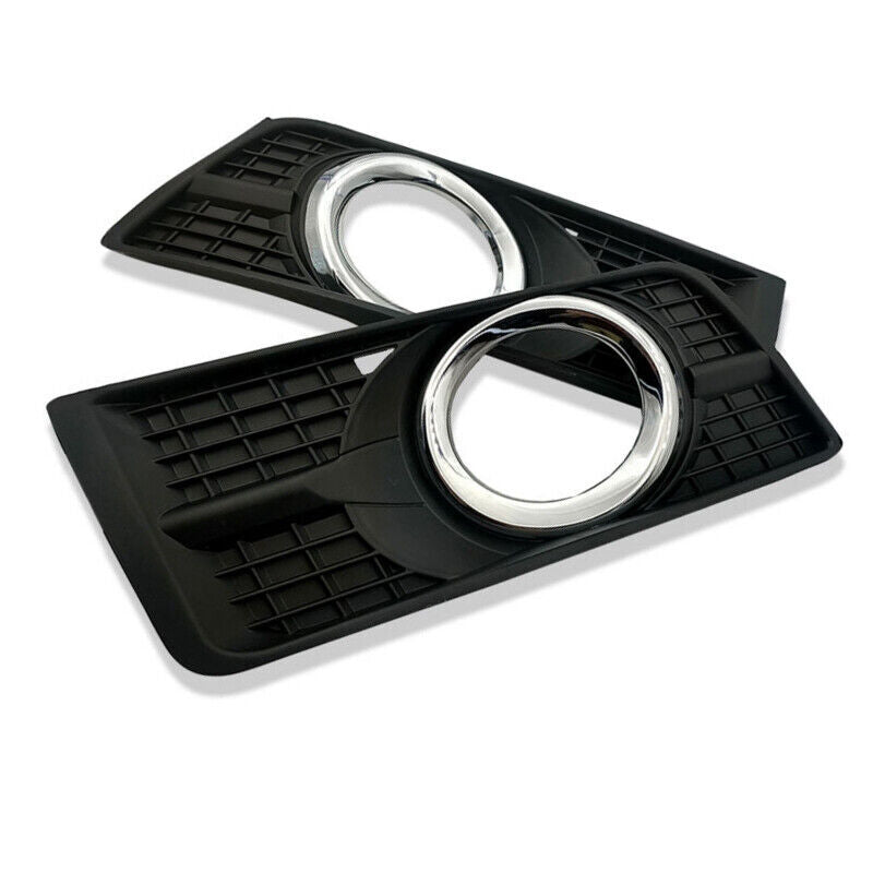 Pair Front Fog Light Cover Bezel Trim Chrome For 2010-2016 for Cadillac SRX