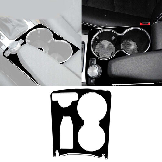 Gloss Black Water Cup Holder Panel Trim for Mercedes Benz C-Class W204 2007-14
