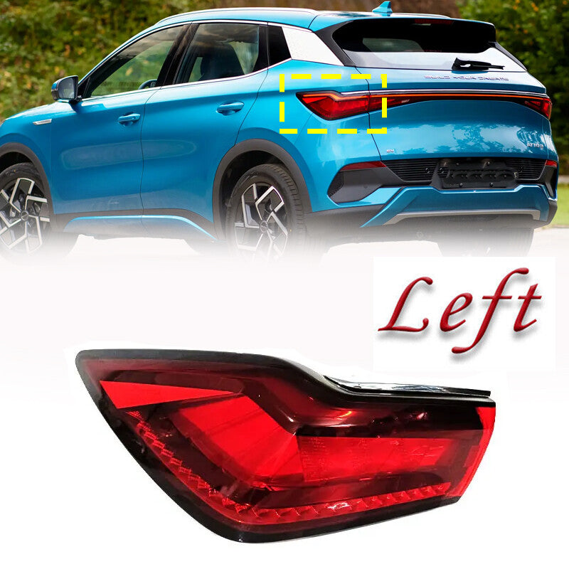 Left Rear LED Tail Light Exterior Accessories for BYD ATTO 3 Yuan Plus 2022 2023
