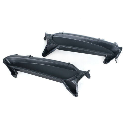 A pair of LH&RH front bumper lower vent cover trim frames for 2010-2011 for Mazda 3. Q