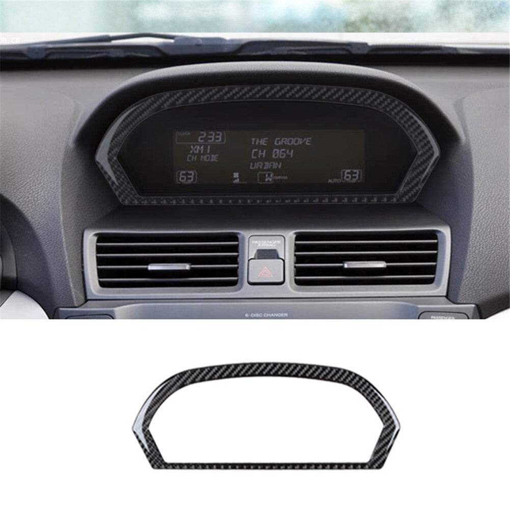 Carbon Fiber Front Door Handle Cover Trim for Land Rover Discovery Sport 2015-19 v