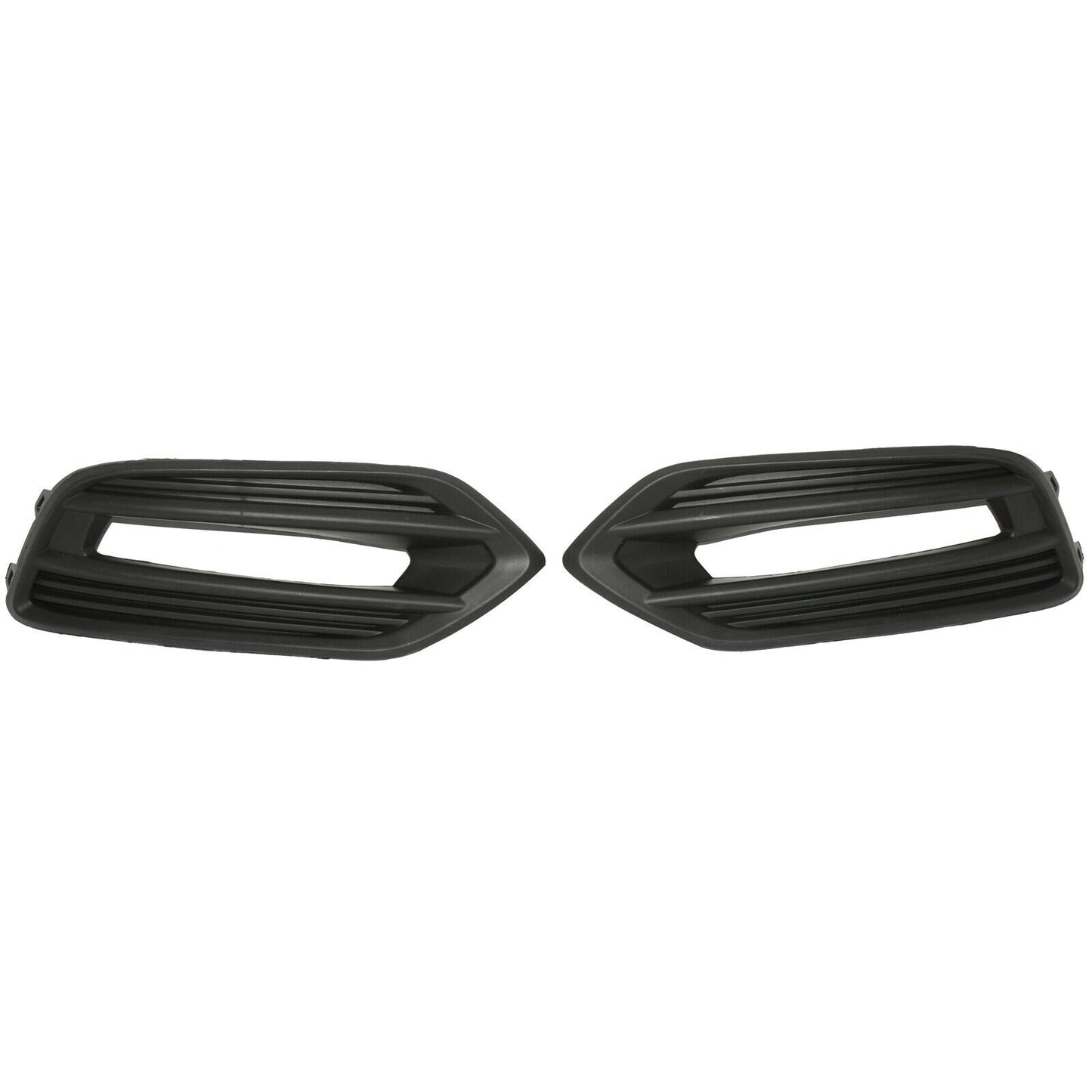 Front Bumper Fog Lamp Light Cover Bezel Pair Black Fit for HONDA HR-V 2019-2021