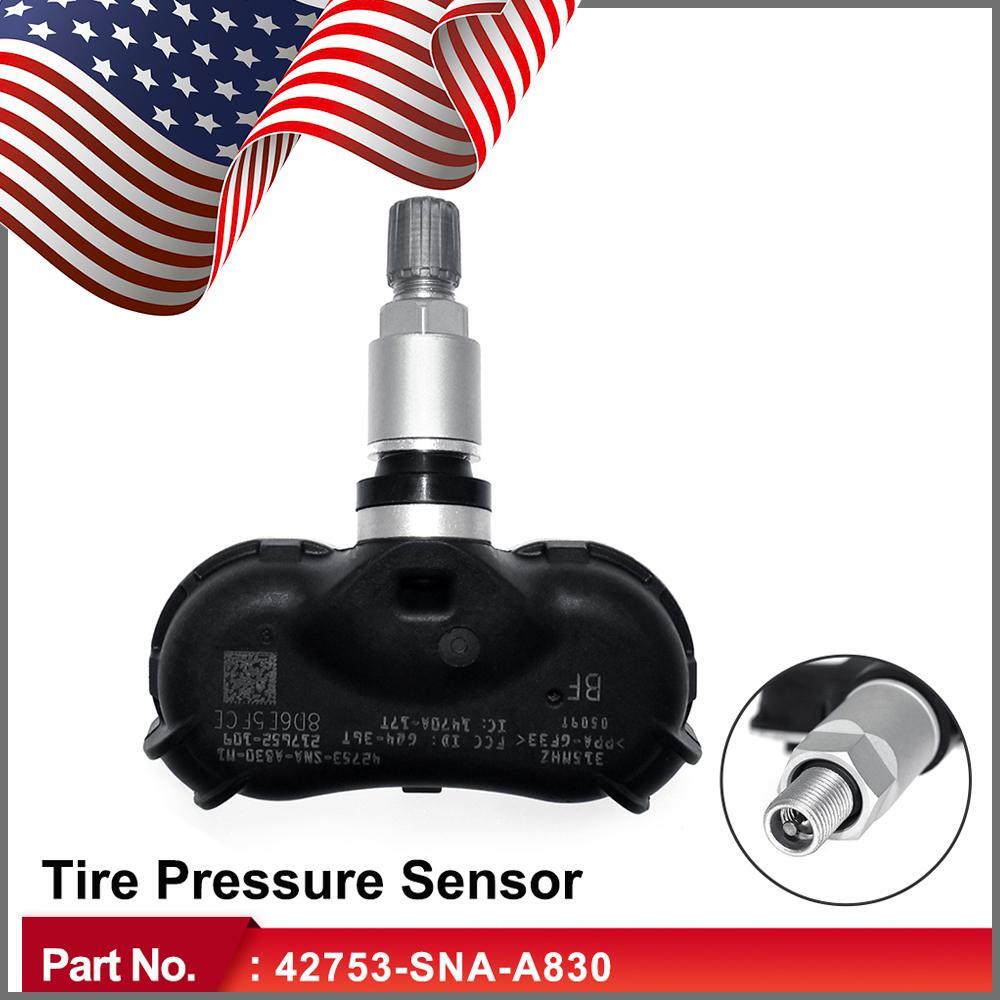 Set (1) TIRE PRESSURE SENSOR TPMS for Honda CR-Z Insight Odyssey Element for Civic