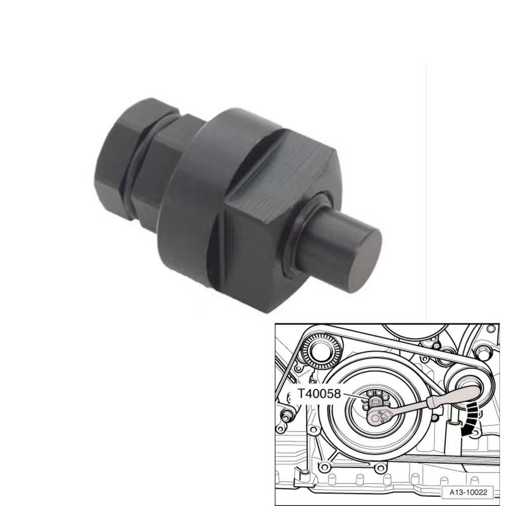 T40058 Crankshaft Rotary Sleeve Timing Tool for and for Audi Crankshafts - n