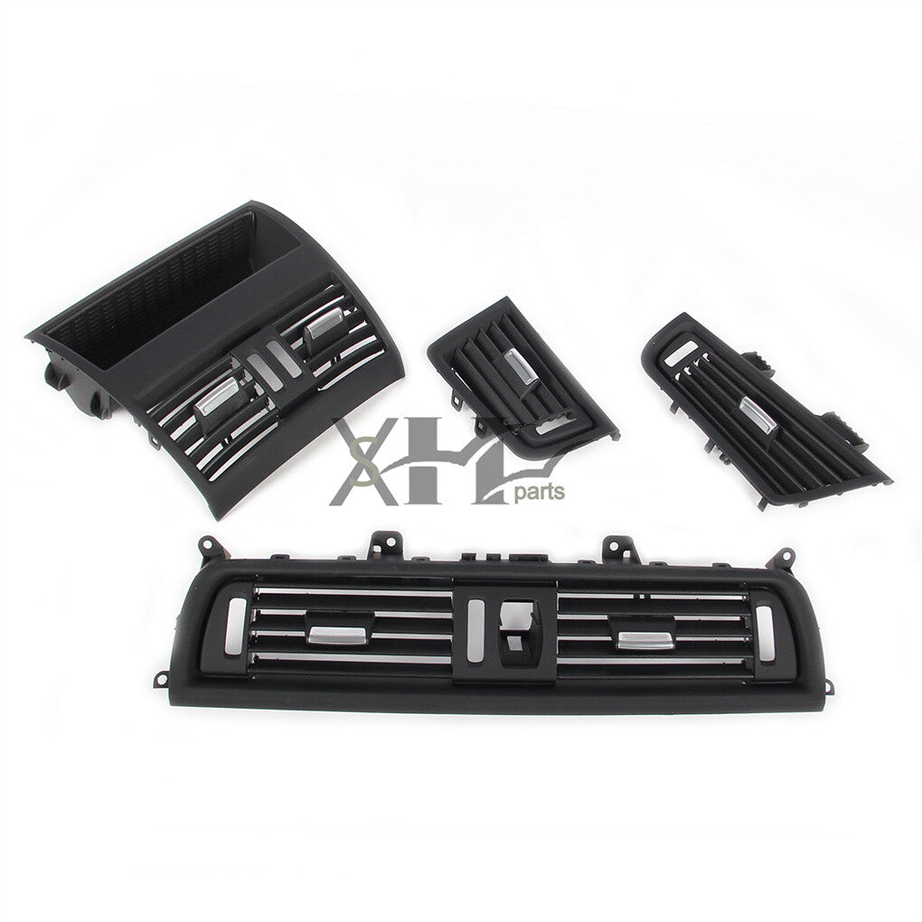 4pcs Dash AC Air Outlet Vent Kit Fit for BMW 5 Series Q