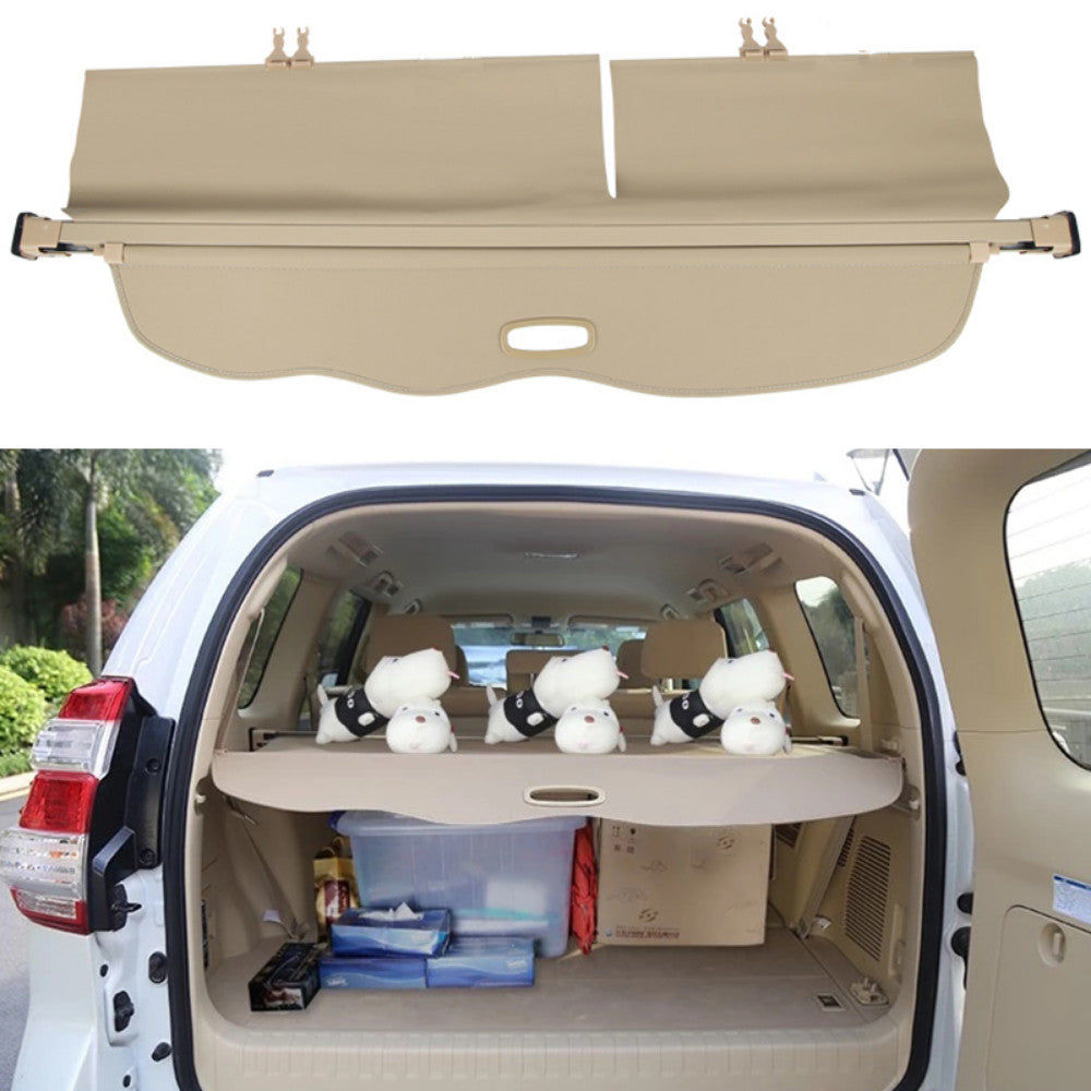 Rear Trunk Cargo Cover Security Shade Fit for Land Cruiser Prado FJ150 2010-2019