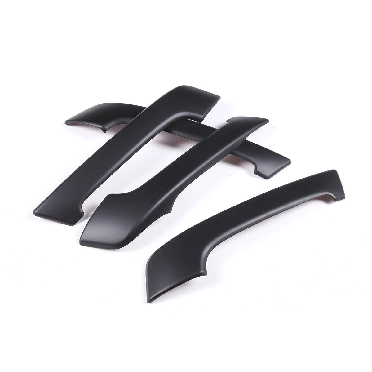 Matte black interior door handle trim suitable for Land Cruiser Prado FJ150 10-18- n
