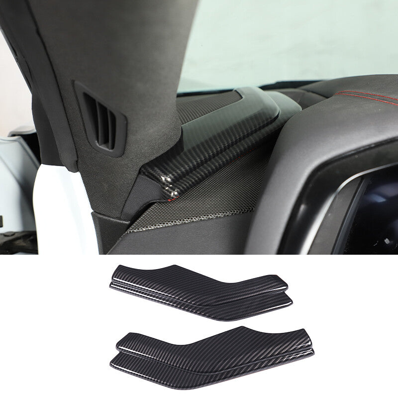 Carbon Fiber Front Side Air Outlet Vent Cover Trim 2015-2022 for Acura Tlx 1Pair- v