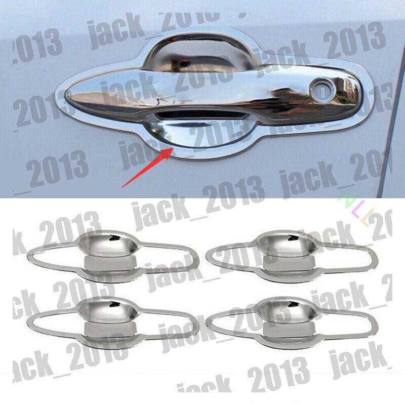 for Toyota for Corolla 2019-2023 Steel Exterior Side Door Bowl Frame Trim 8pcs/SET