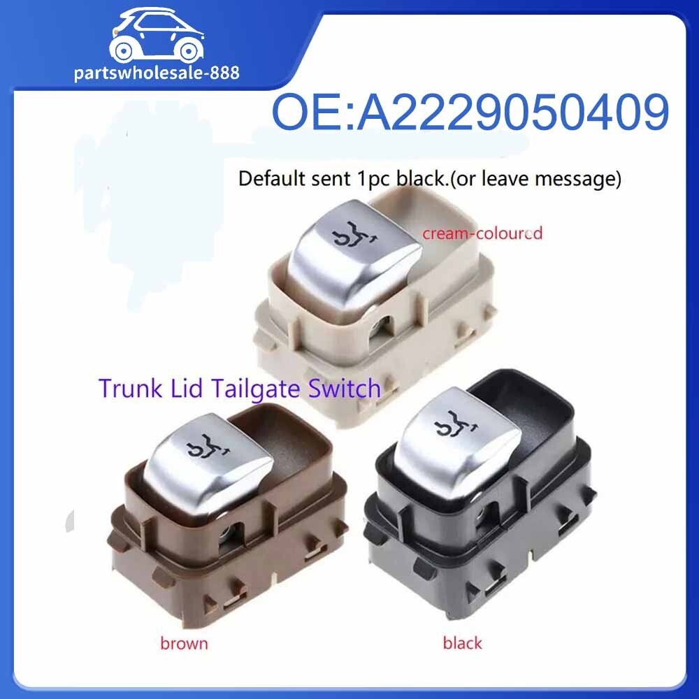 A2229050409 1 Trunk lid and tailgate control switch for Mercedes-Benz 2013-20 S (W222)