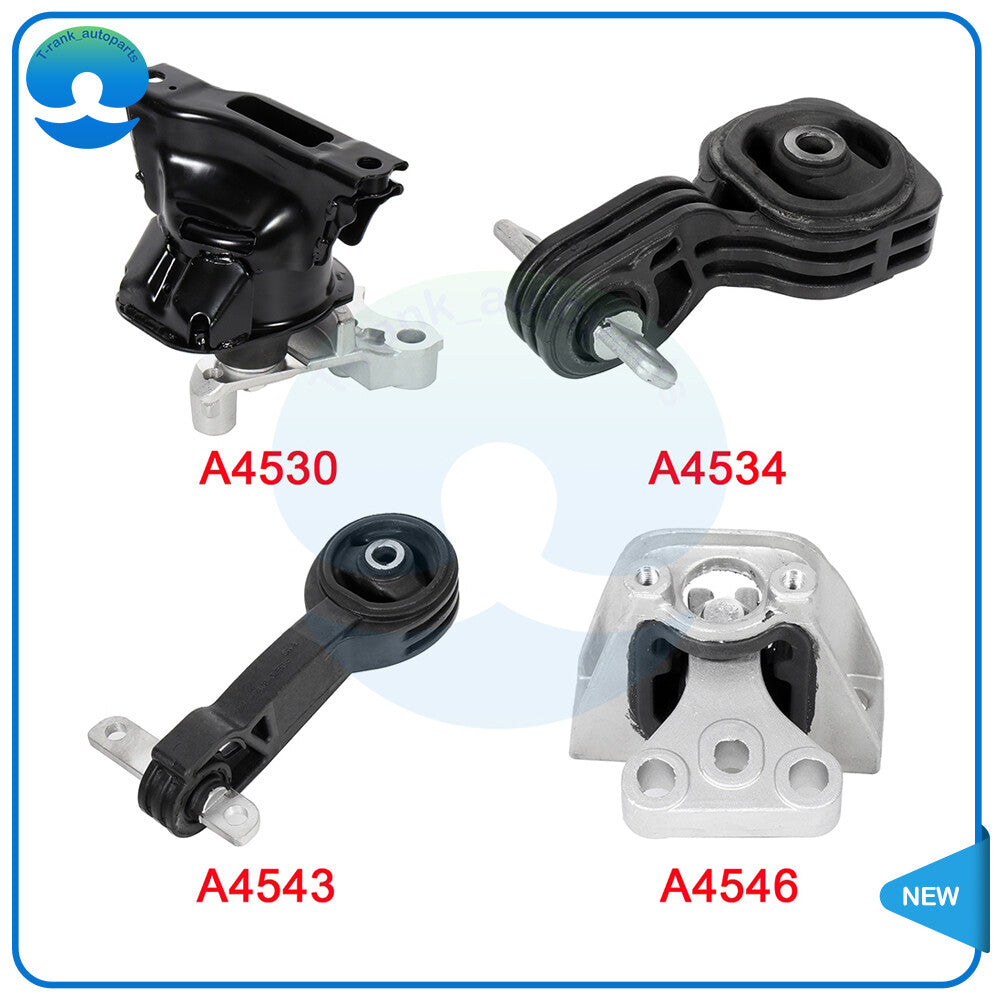 Engine Motor  Transmission Mounts Set A4530 for 2006-2011 for Honda for Civic 1.8L