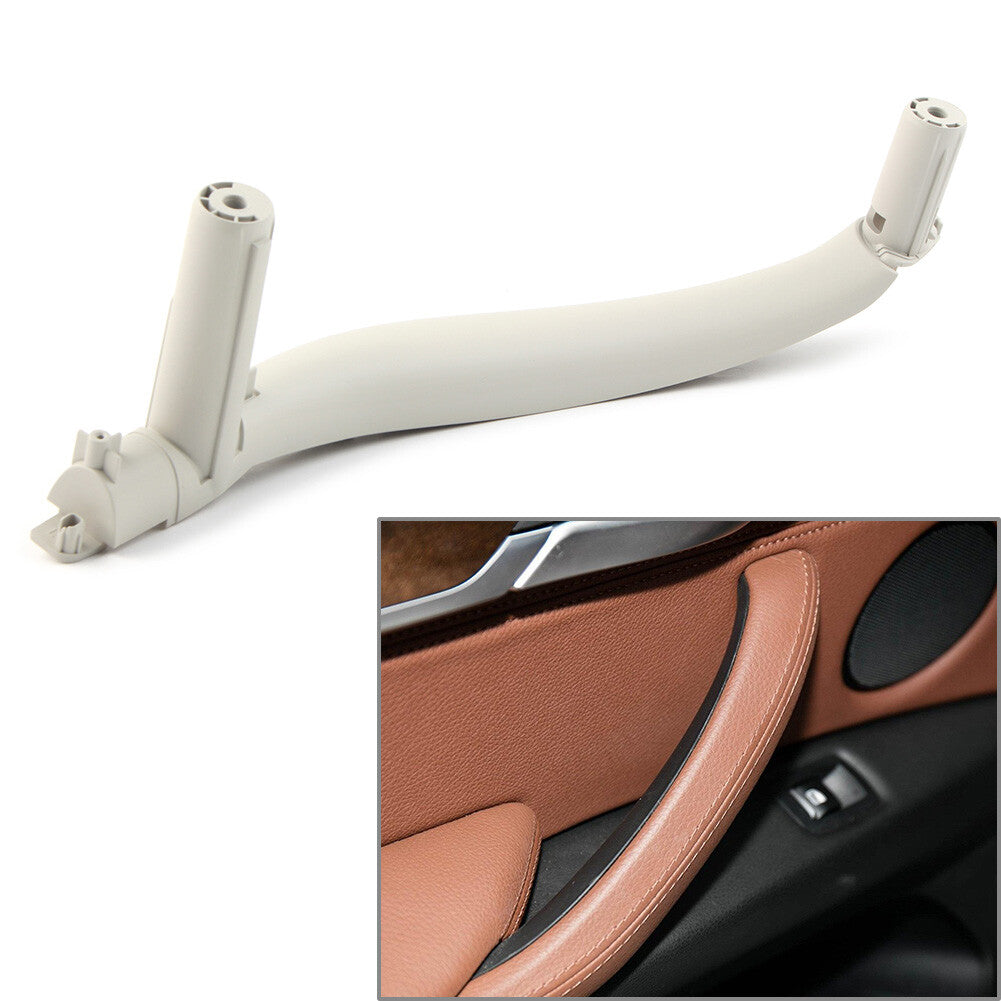 Off-white Inner Left Side Door Pull Handle Cover For 2014-2018 for BMW X5 X6 F15 F16