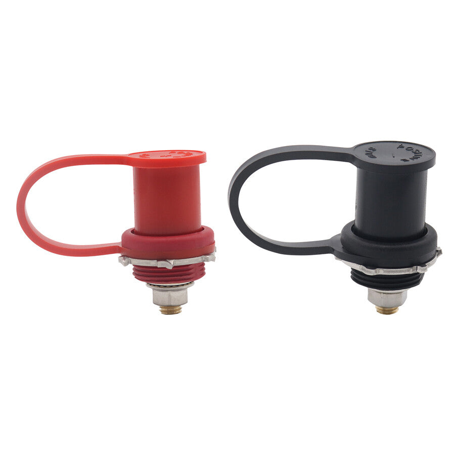 2-Pack 250A 48V DC Battery Charger Rear End Pin Connector Terminals for Cars and Boats n