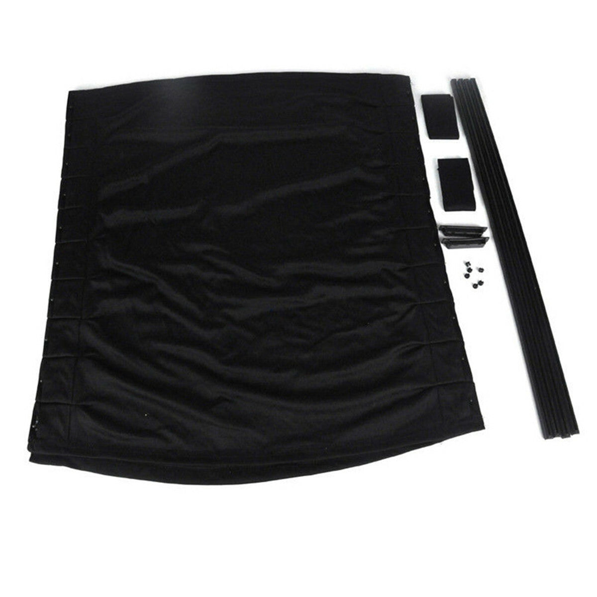 2pcs 50x47cm Adjustable Car Window Curtain Sunshade Visior UV Protection Parts