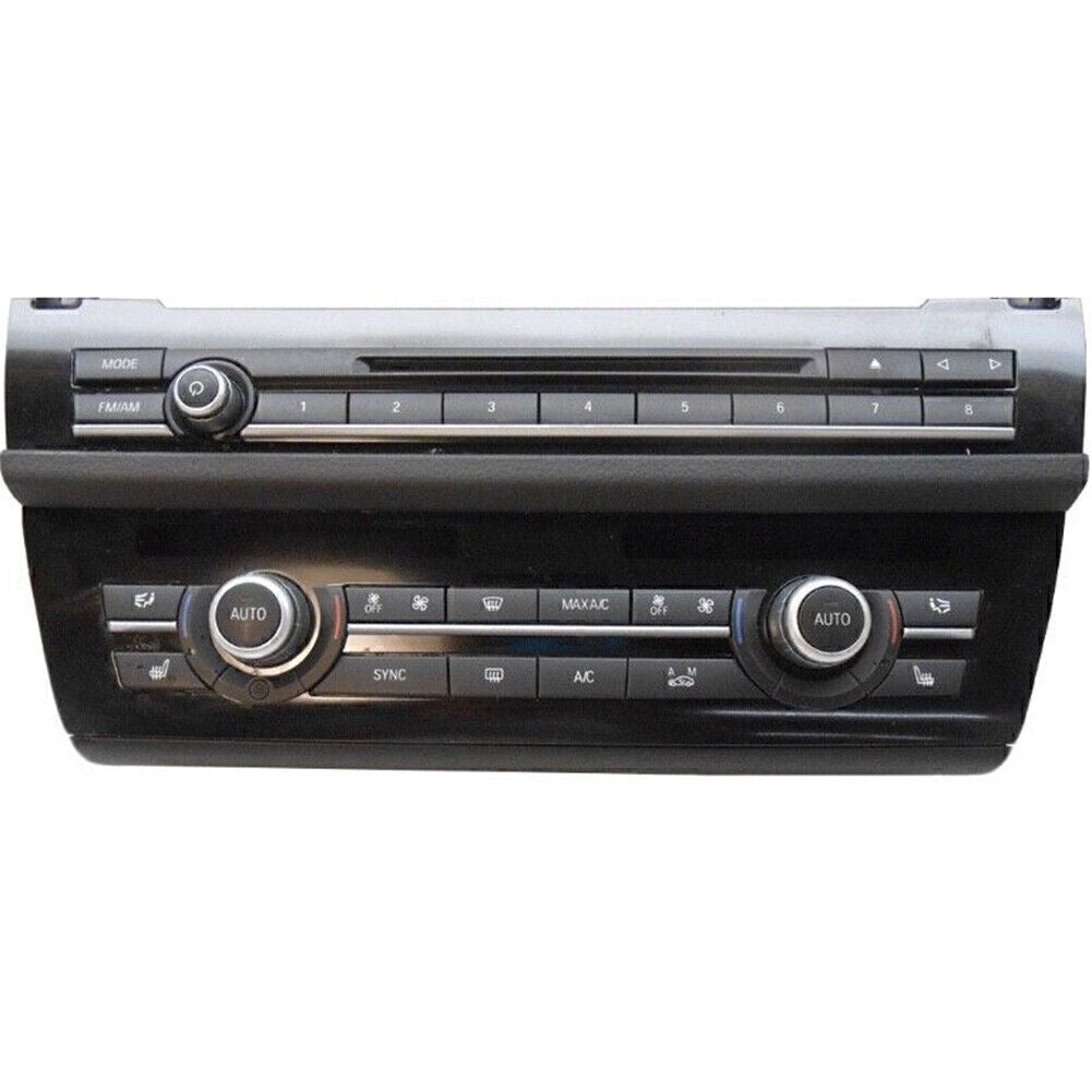 Climate Control Button Stickers Replacement Trim Cover Fit for BMW 5 Series 2009-15
