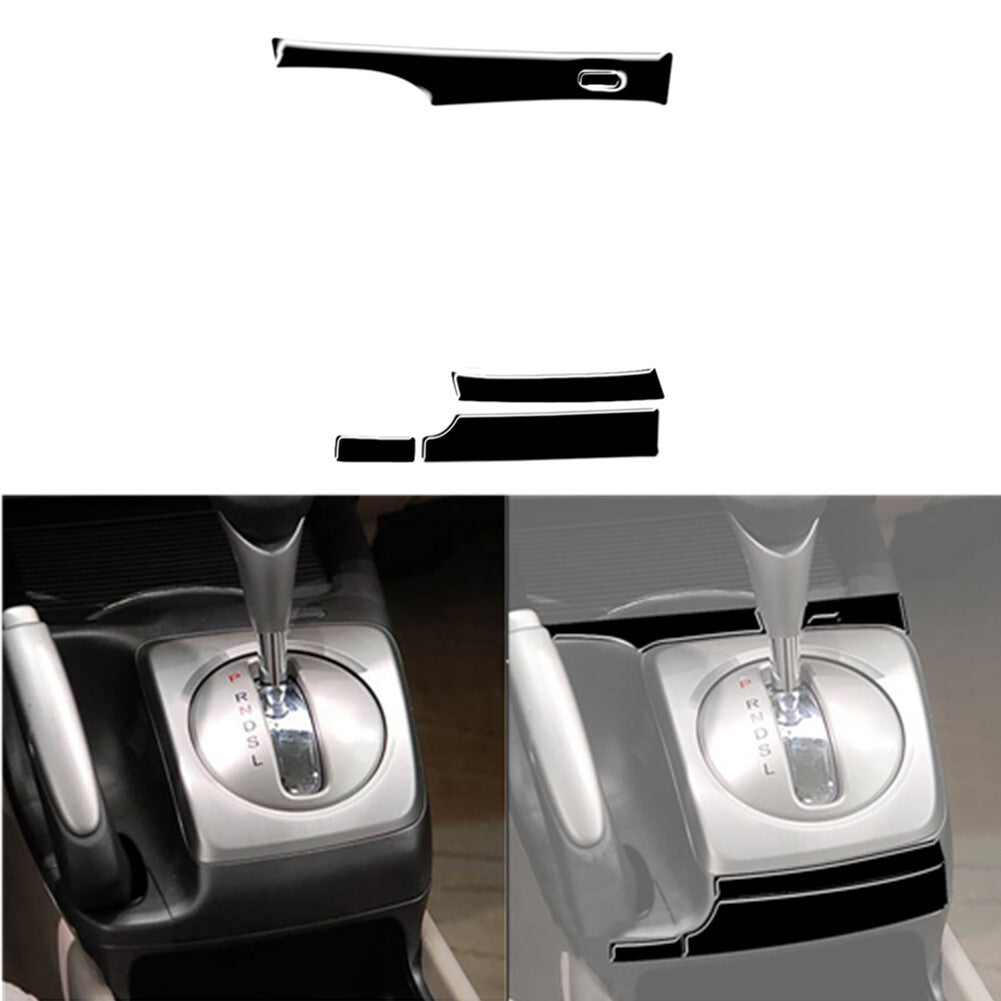 Suitable for Camry 2018-2023 black PC exterior window BC pillar panel decorative trim- v