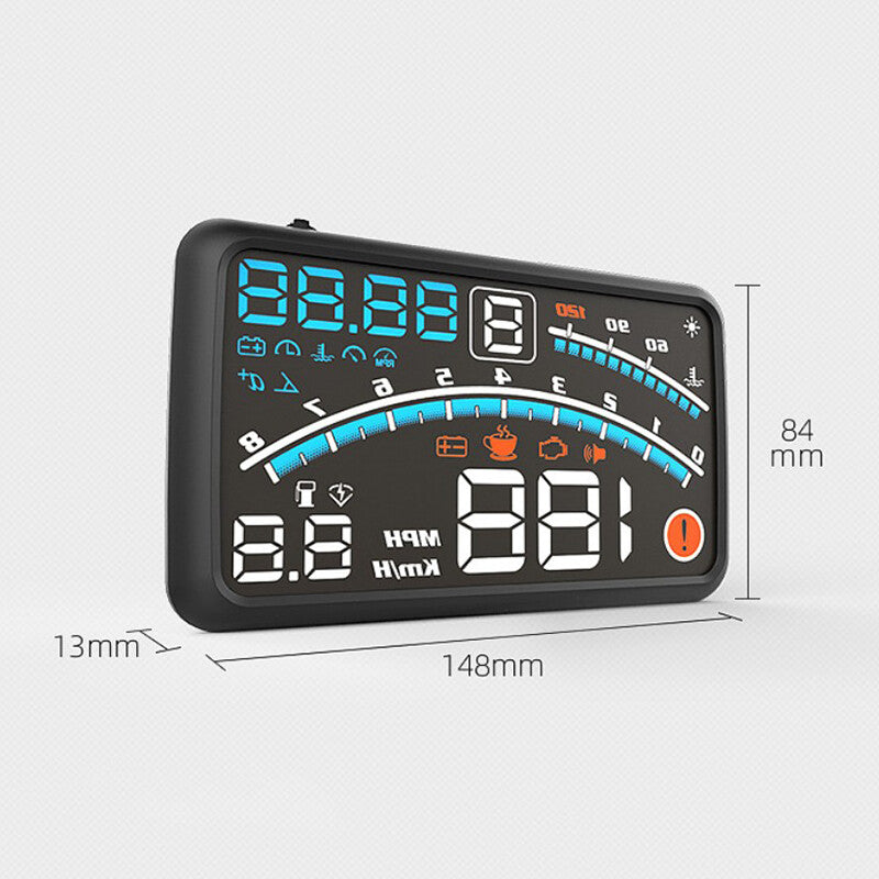 HUD OBD2 Head Up Display Car Speedometer Projector Automatic Diagnostic System