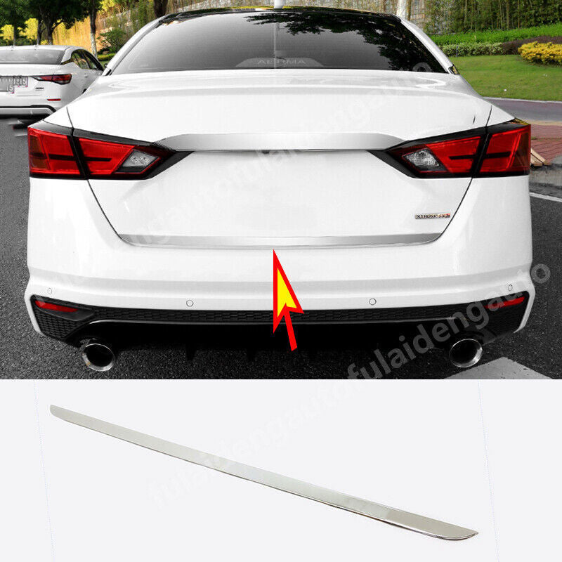 for Hyundai Sonata 2020-2023Black Steel Inner Console Dashboard Strip Cover Trim v