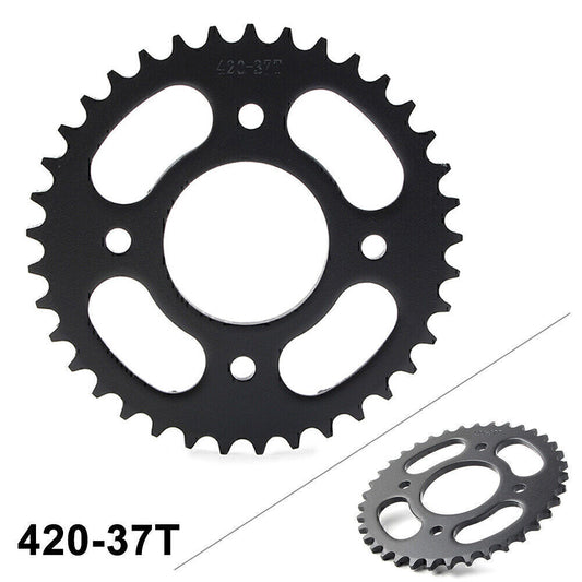 Chinese ATV Taotao 420 Steel 37T Rear Sprocket 50cc 110cc 125cc Dirt Pit Bike po Q