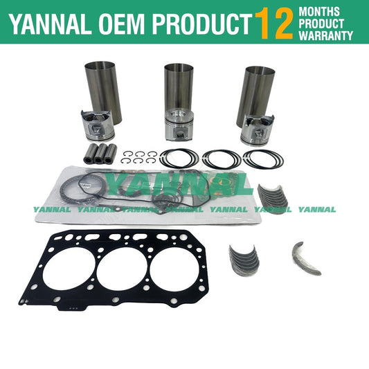 3TNV88 Overhaul and Rebuild Kit for Piston Gaskets, Bearings, and Cylinder Liners