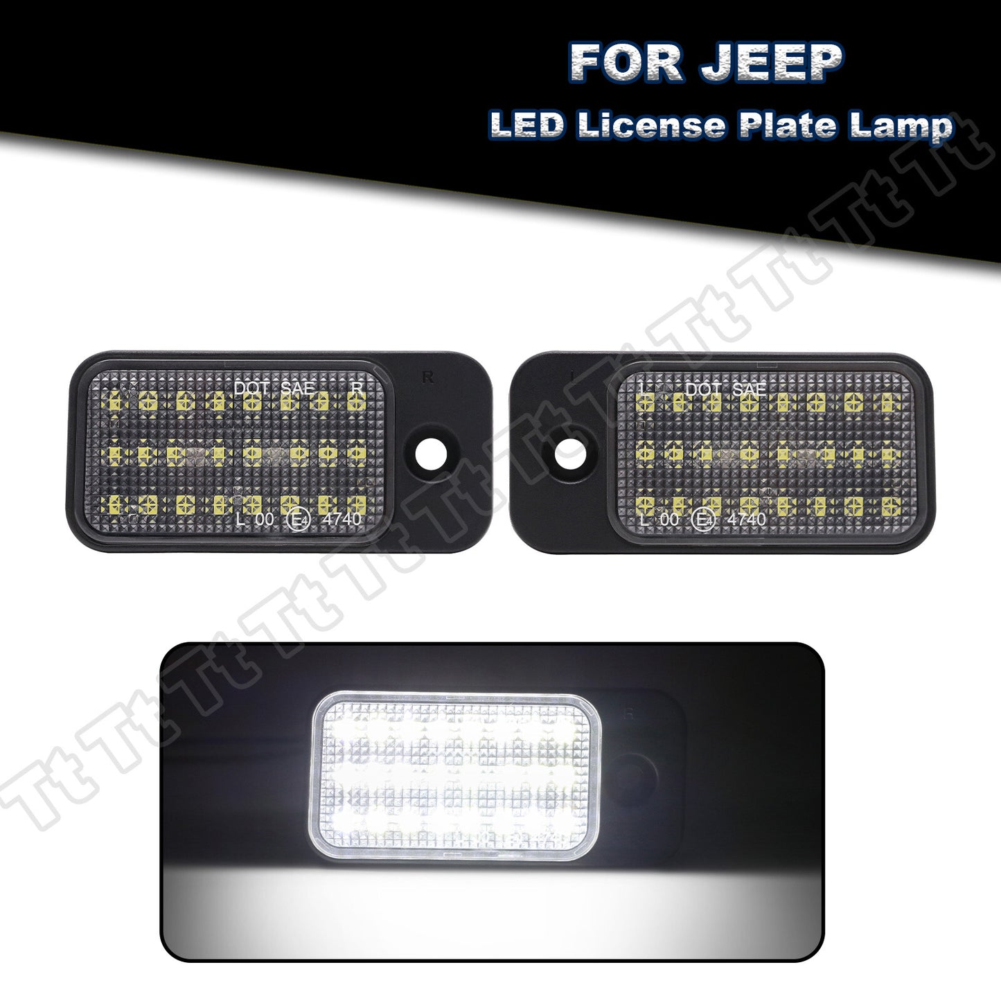 2X Retirement 2019 - 2022 Anxian Bright LED White Jade Glossy Finish Q