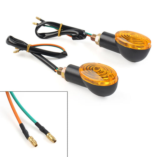 12V Motorcycle Turn Signal Light Indicator Blinker for Kawasaki KLX110 09 Q