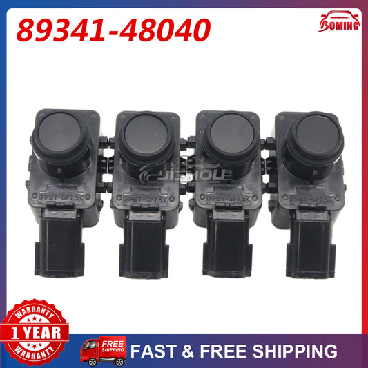 4-pack 89341-48040 Ultrasonic PDC Bumper Parking Sensors for Lexus and for Toyota Prius