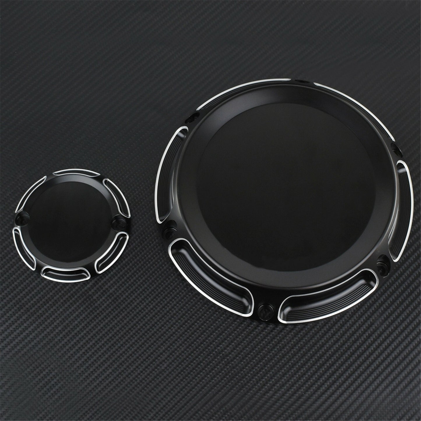 Black CNC Derby Cover Timing Timer Cover Fit for Harley Sportster XL XR 2004-19 Q