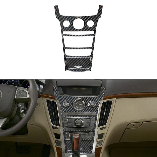 Carbon Fiber Center AC Controls Button Cover Trim For 5 M5 1998-2003 v