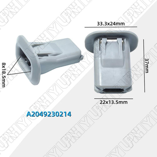 2× Rear for Seat Cushion Pad Clip A2049230214 for Mercedes-Benz A220 B250e C250 C300 Q