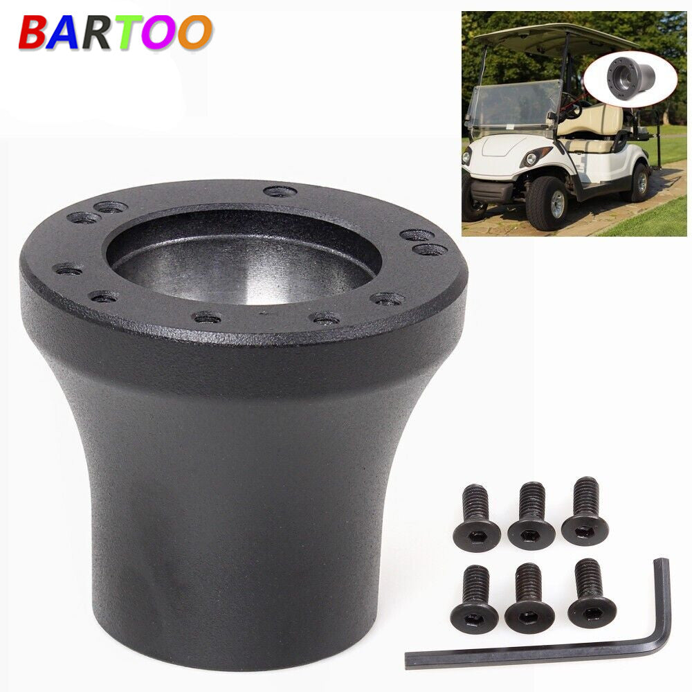 Chrome Steering Wheel Hub Adapter for Yamaha for Golf Carts Q