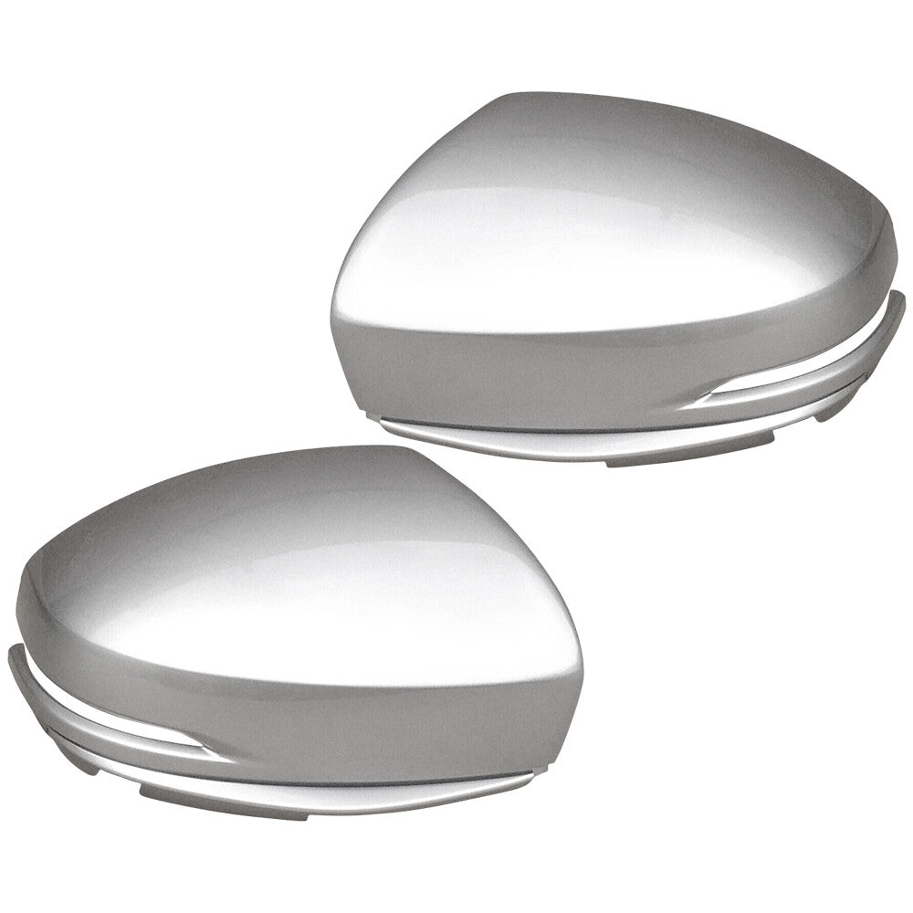 2x Front Left  Right Mirror Cover Cap With Light Fits For Fit3 Jazz GK 15-2018