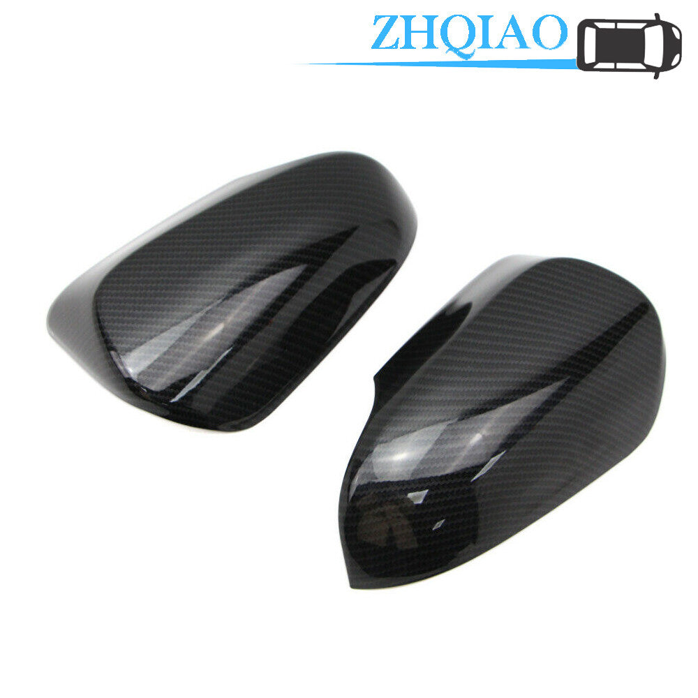 Carbon Fiber Style Side Wing Mirror Cover Trim Fits for Toyota C-HR CHR 2017-2020