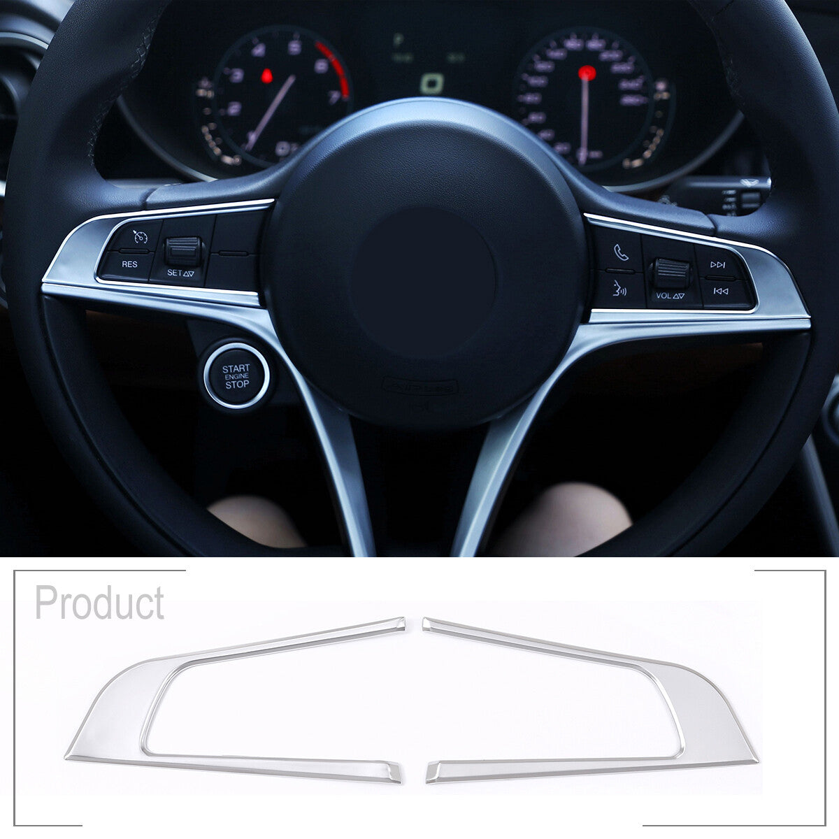 Carbon Fiber Interior Rear Trunk Switch Panel Decal for Lotus EMIRA 2022 - 2024- v