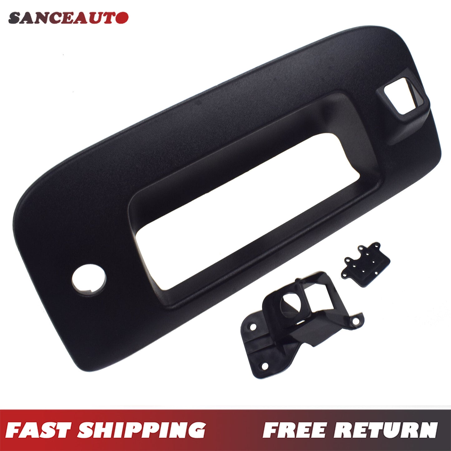 Tailgate handle frame with key and camera hole kit for Silverado for Sierra 22755304- n
