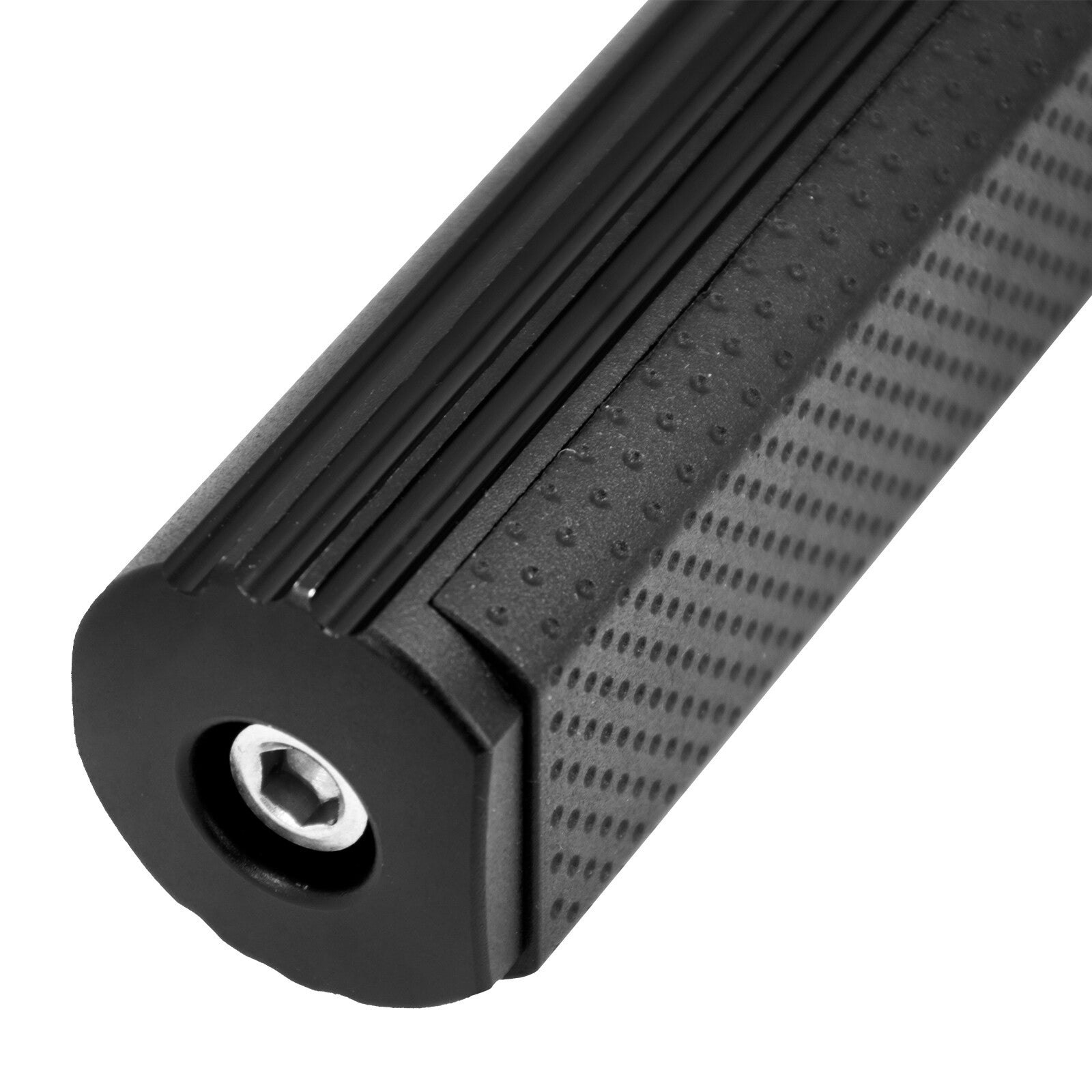 Black Non-Slip Defiance Driver Footpegs Footrests Fit for Harley Softail 2018-23