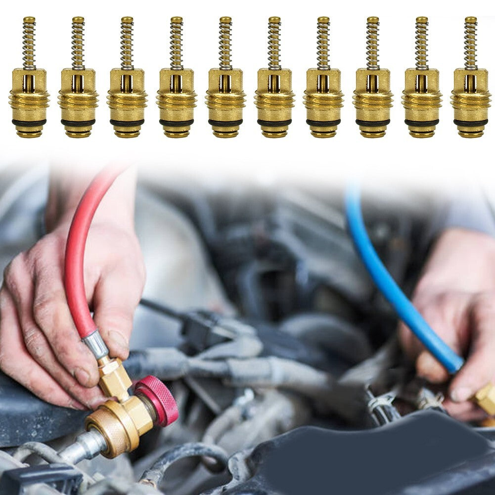 10pcs M8 AC Air Conditioning Valve Cores For M8 Valve Core v