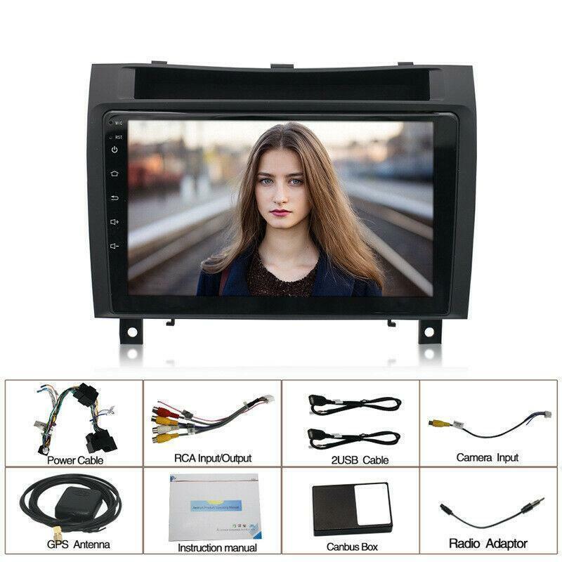 Fit for Mercedes-Benz SLK 2004-10 Car Stereo Radio 9 Android 9.1 GPS 1GB+16GB
