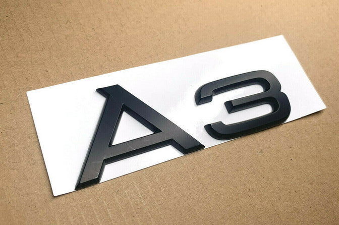 for Audi Q7 Rear Badge Boot Trunk Sticker Badge Emblem Nameplate Chrome Silver - v