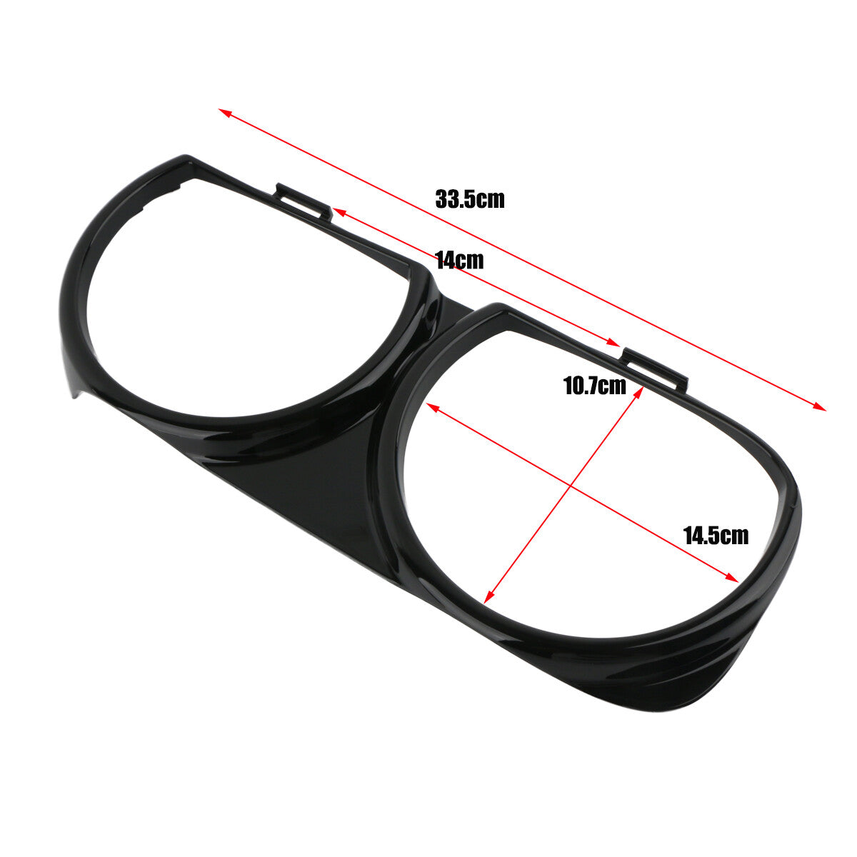 Applicable to 2015-2019 for Dodge for Challenger headlights, headlight bezel trim, left driver's side.