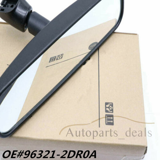 The brand new interior rearview mirror is compatible with for Nissan models 96321-2DR0A and 96321-2DR0-A103 from 1996 to 2007. Q