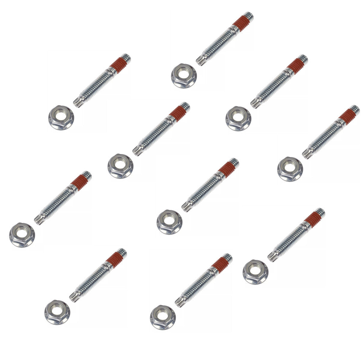 Screw and nut set 11589054 for Impala Malibu Terrain Solstice HHR exhaust manifold