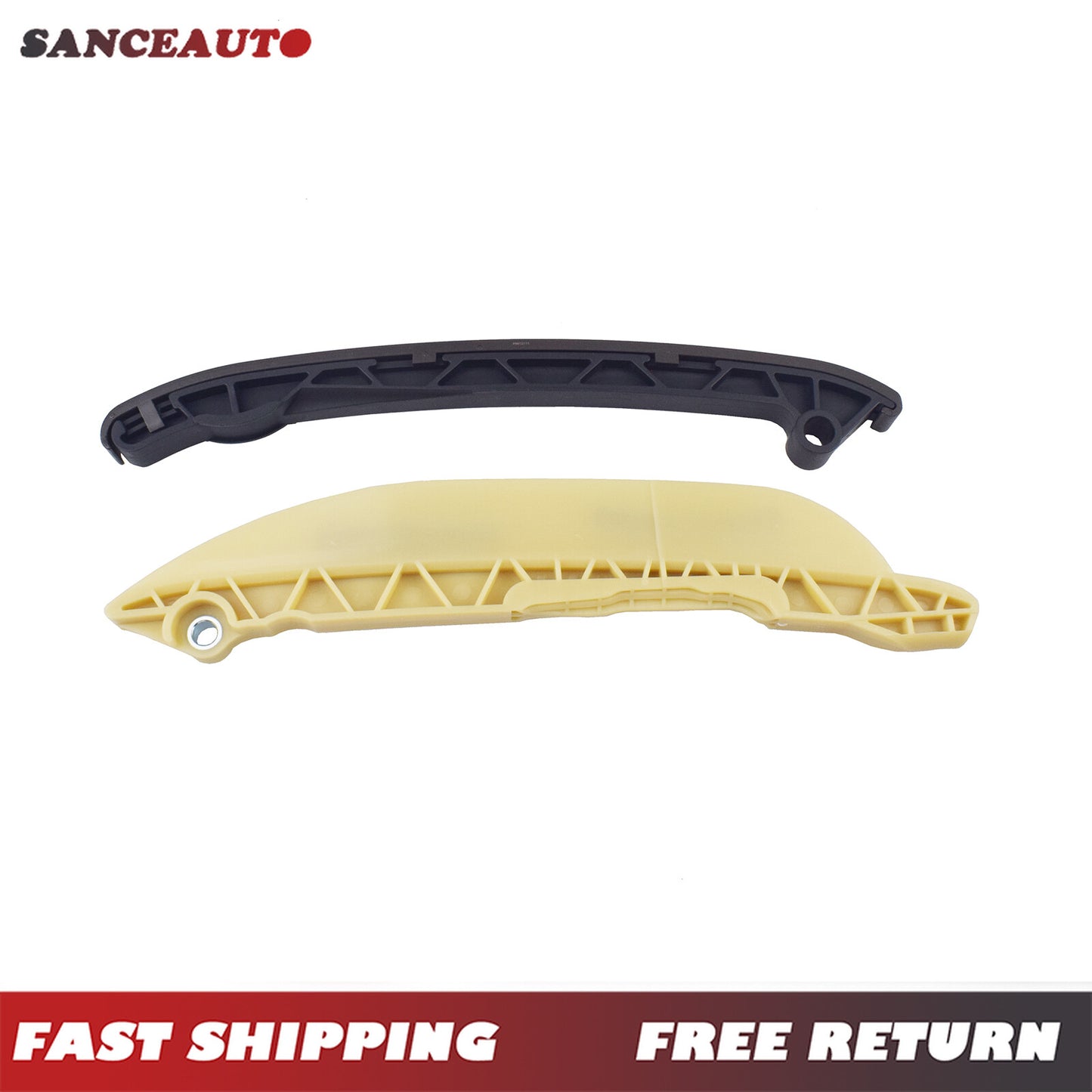 Engine timing chain guide kit (2 pieces) for 2001-2006 Courier Fiesta Ikon Ka 1.6L n