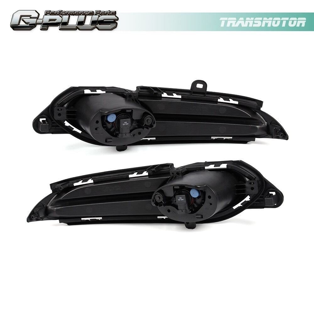 Suitable for 2016- for Honda HRV HR-V Clear Lens Fog Light Anti-Collision Light + Wire + Switch - v