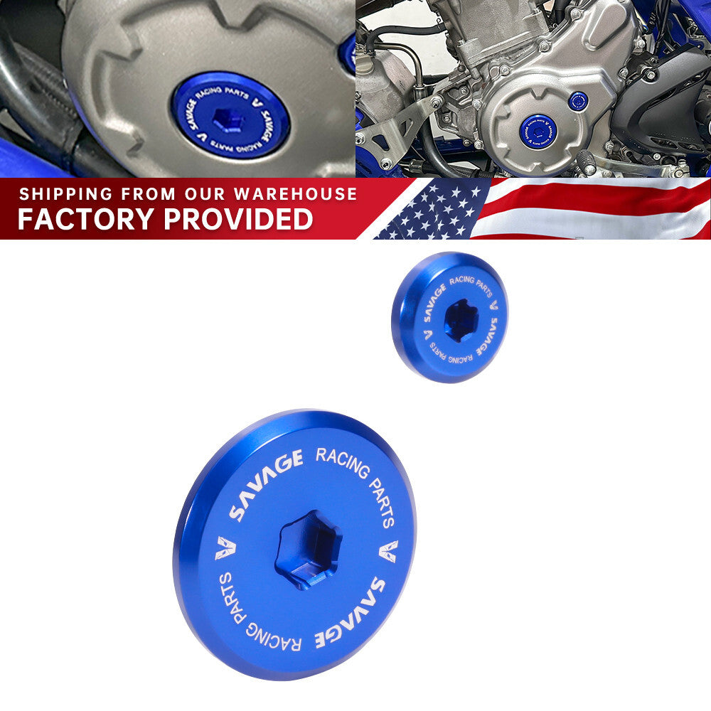 for YAMAHA YFZ 450R YFZ450 RSE YZF 450 X Engine Plug Caps Crankcase Covers Q