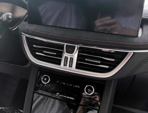 1X Inner AC Air Outlet Vent Central Console Trim Silver for Ford Escape 20-2022