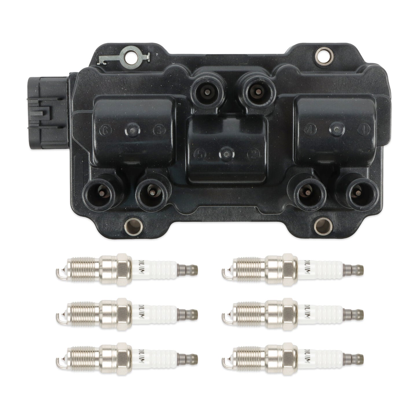 UF434 Ignition Coils + Iridium Spark Plugs for Buick Lucerne for Chevrolet Equinox