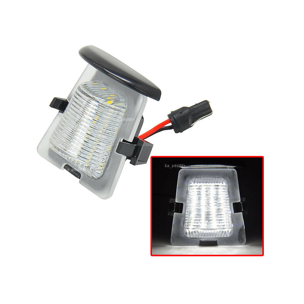2x LED License Plate Light Lamp  68064721AA Fit for Jeep for Wrangler 2007 to 2018 Q