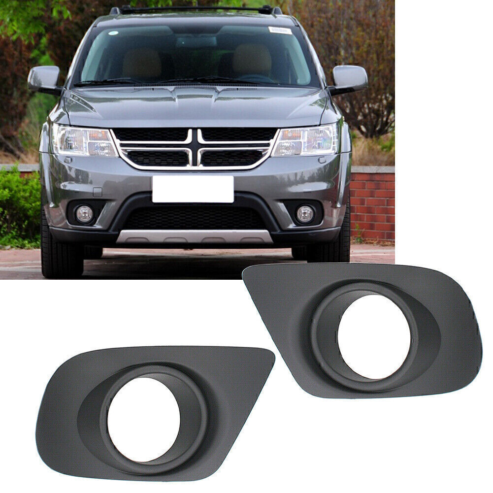 For 2011-2020 12 for Dodge Journey for Chrysler 200 Car Fog Light Cover Bezel Decor Trim